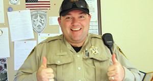 End of an Era: Bidding farewell, Dustin McCarley ends his career as a resource officer. Gary Noegel will replace him this month.
