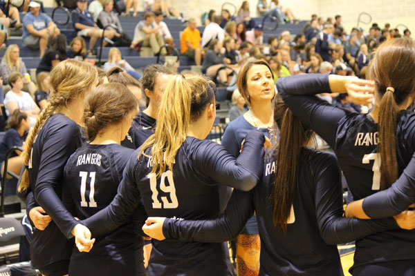 Coach Liana Gombert will be headed to the Comal ISD athletic director's office after volleyball season is complete.