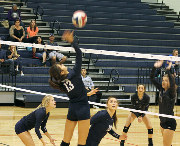 Volleyball moves up in District 27-6A