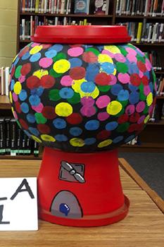FCCLA had a ball when making their first place pumpkin.
