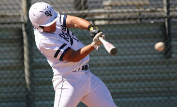 Catcher CJ Horn gets a hit in the teams 18-3 victory over Donna North in the Laredo Border Olympics tournament.