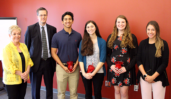 Editors Bobby Palomin, Megan Myles and Emma Sipple went to the Bulverde-Spring Branch Chamber meeting in the Bulverde Spring Branch library  to discuss the overcrowding in the school. 