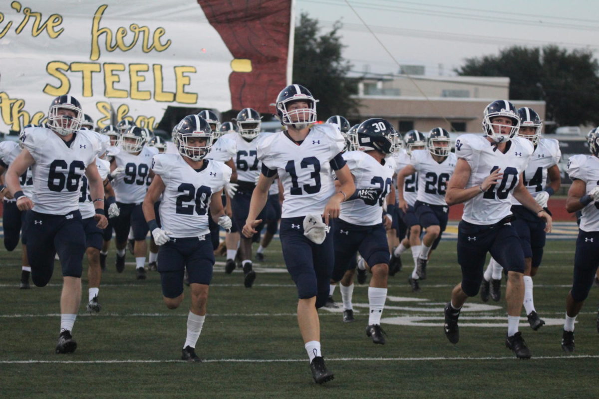 Football takes the field to battle Steele on Sept. 22 at Lenhoff Stadium