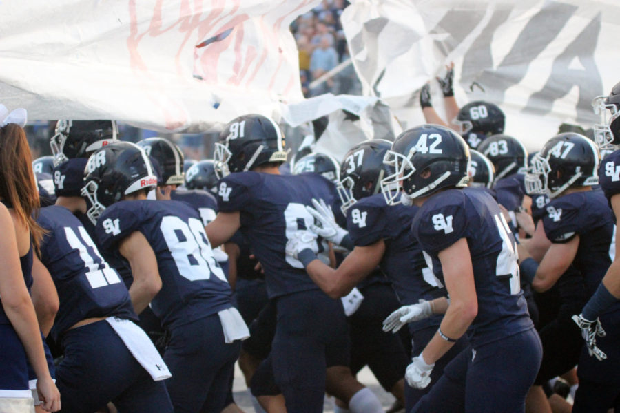 Smithson Valley breaking the banner to battle Austin Westlake on Nov. 24