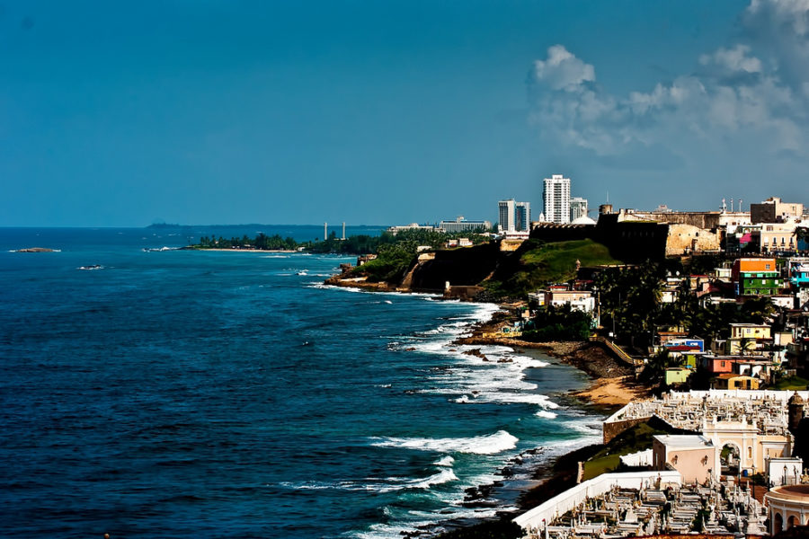 Puerto Rico is an American territory that was partially destroyed in Hurricane Maria Sept. 20.