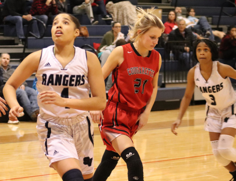 Ranger girls basketball takes on Canyon late in the 2018-2019 season. This year will be the final time the two teams will square off for the foreseeable future.