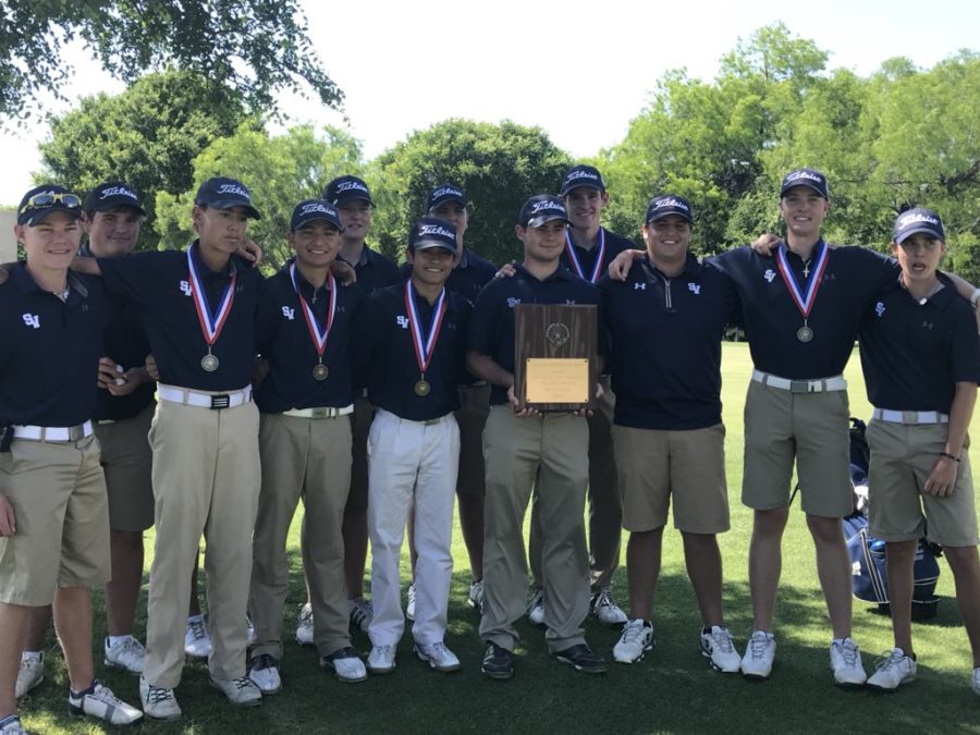 The boys team took second in the Stampede  tournament last week at the River Crossing golf course.