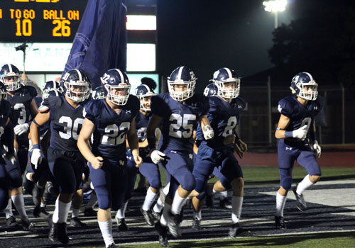 The Rangers' offense looks to mow over Canyon's defense Friday at Ranger Stadium.