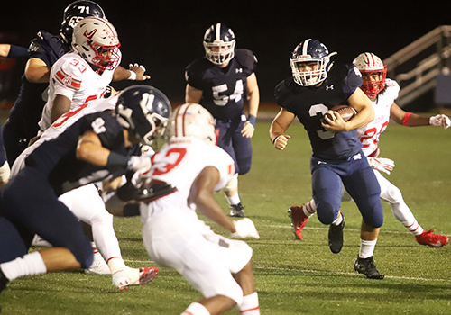 After the Judson game ended in a 28-0 rout, juniors Taylor Brooks and Jacob Forton and their teammates hope to find some momentum against Steele tonight.