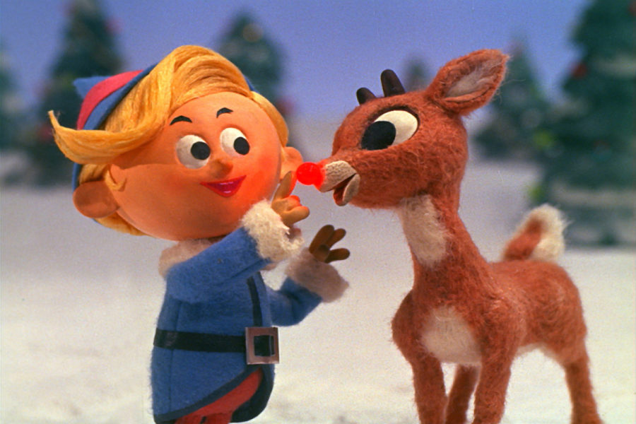 "Rudolph the Red-Nosed Reindeer" (1964) ranked fourth among students.
