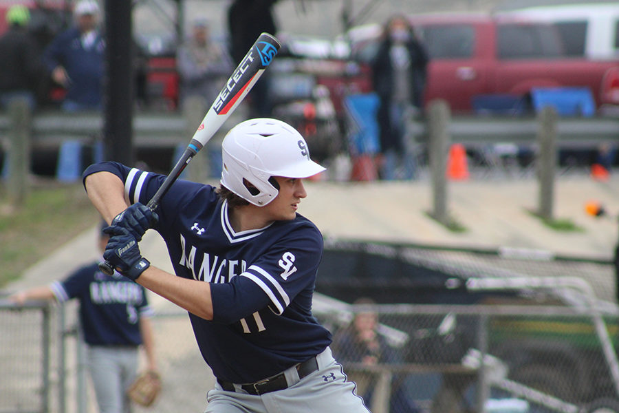 Against Lake Travis, senior Camron Taylor and his teammates look to take the lead in a best-of-three series.