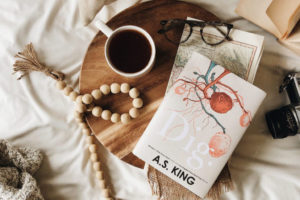 This year's book club finished their first group novel selection, "Dig" by A.S. King.