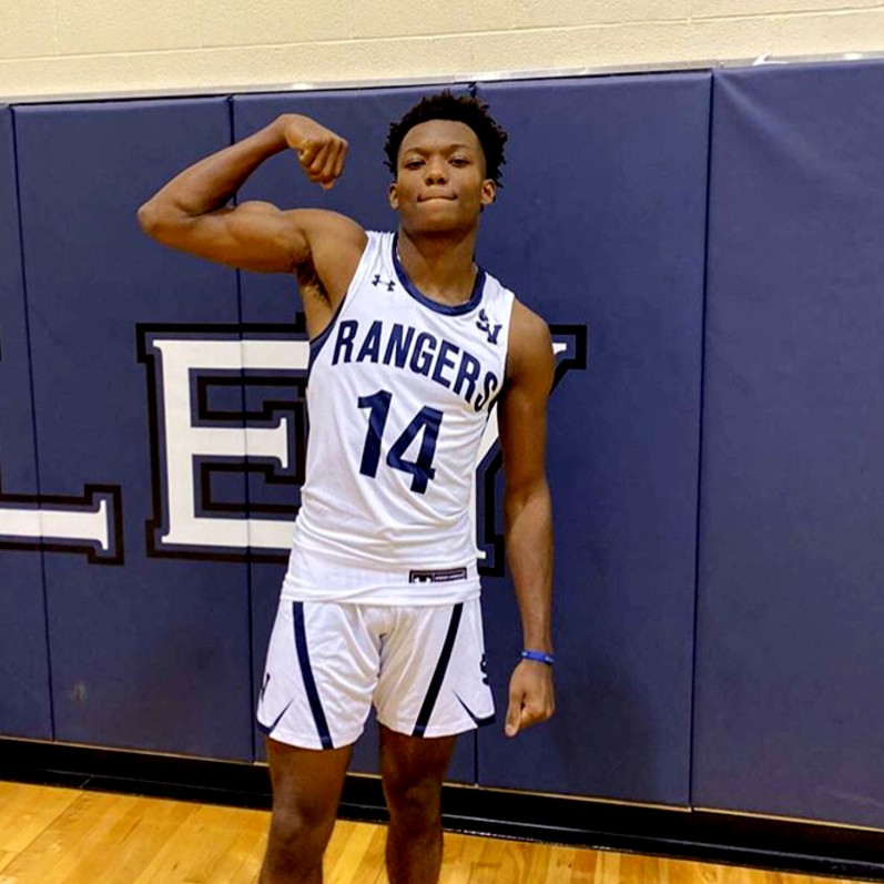 Senior guard Devante Mount poses for the camera. Mount has averaged 22.5 PPG this season.
