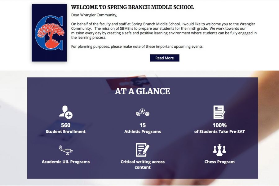 Spring Branch Middle School experienced a drastic decrease in student enrollment after the opening of Pieper Ranch Middle School.