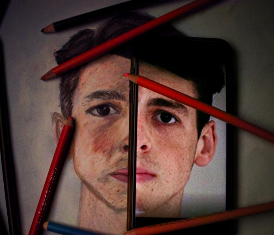 Junior Nicole Peterson captured this image as part of her Commercial Photography class assignment documenting the impact of COVID-19 on daily lives.
