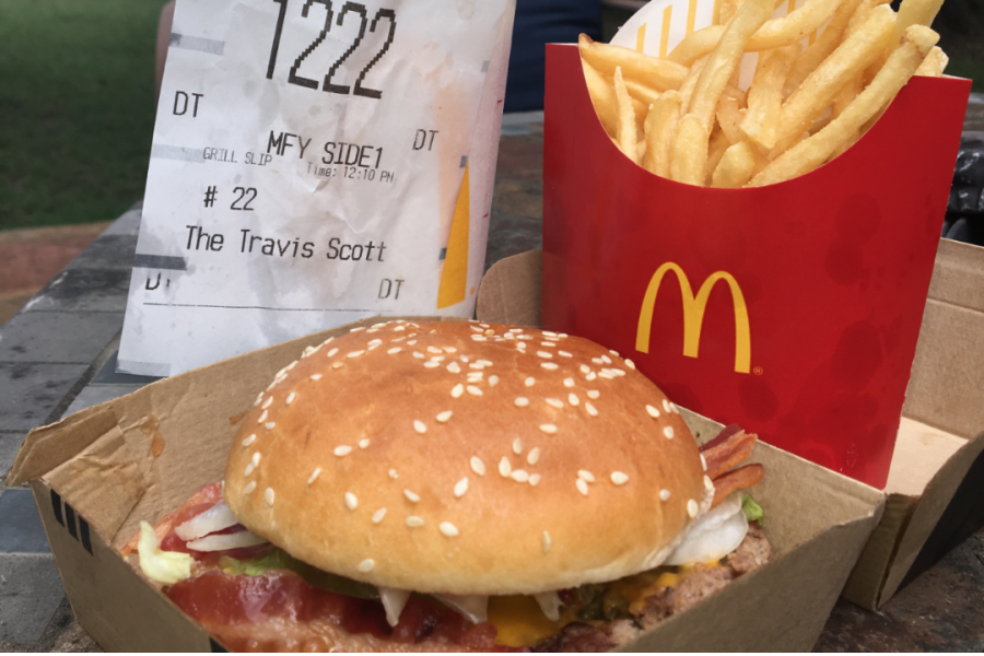 The Travis Scott burger meal, named after the popular rapper, failed to meet some diners' expectations.