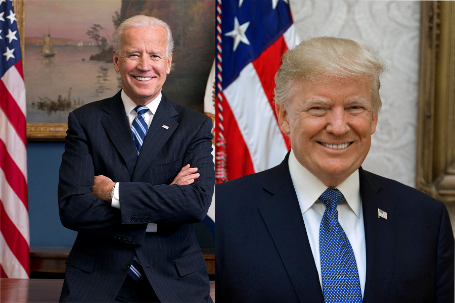 Democrat Joe Biden and Republican Donald Trump faced off in a contentious debate Tuesday night.