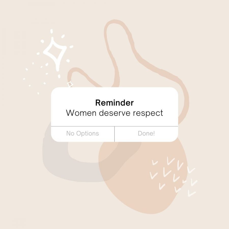 Managing Editor Rebekah Mann discusses gender mistreatment she has witnessed and experienced. Graphic made through https://www.canva.com/.