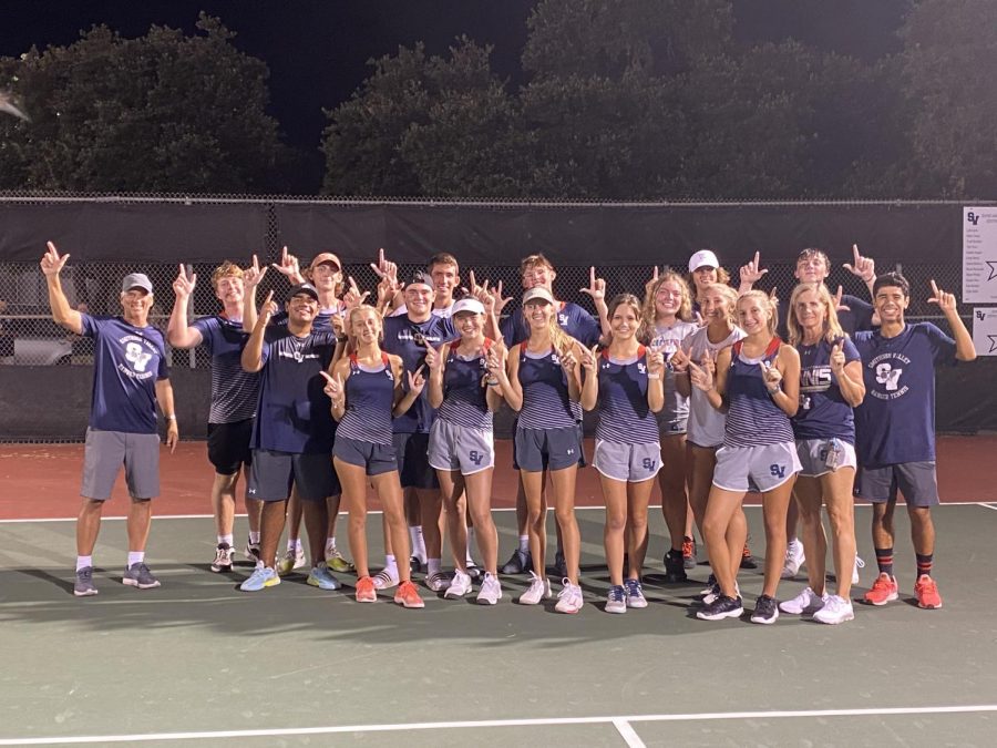 After winning the district title.