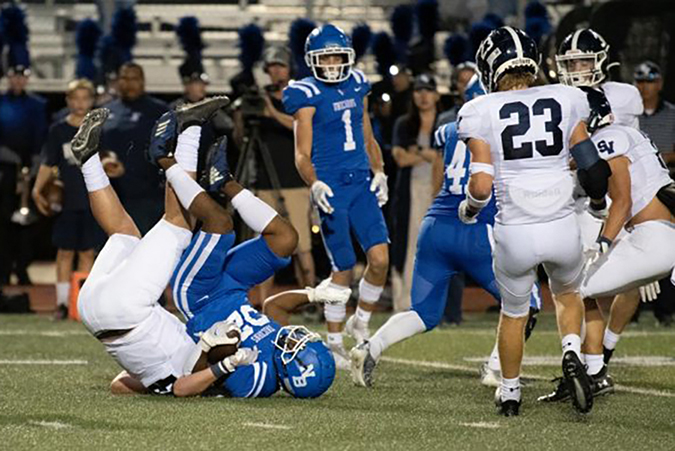 Smithson Valley beat New Braunfels High School 41-24 at the game on Sept.23.