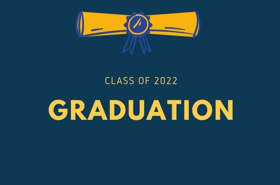 Graduation will be on Saturday, May 28.