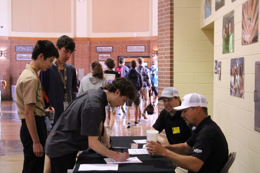"I'm looking for a job mainly because my parents want me to have one over the summer and because I want to have the experience," junior Aidenne Despres said. "I'm interested in food service and grocery stores."
