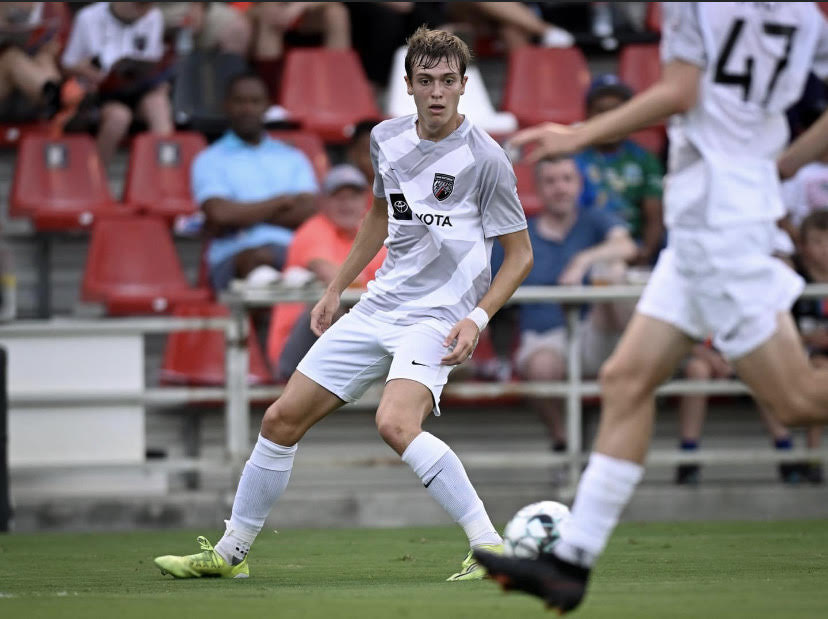Dildy played on the SAFC professional team as part of the USL Academy Agreement.