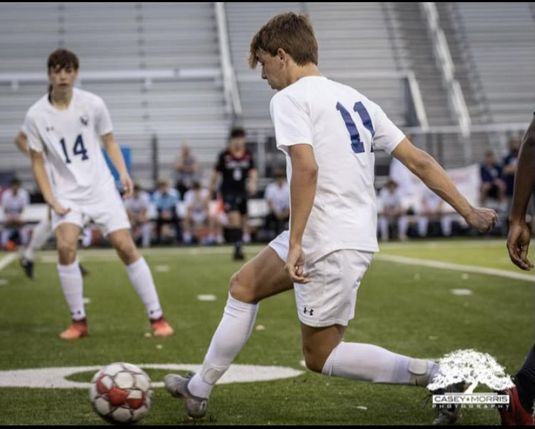Dayton Amaya played as a defender on the boys' soccer team. 