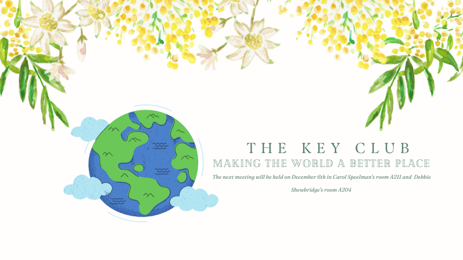 The Key Club has been around for 3 years and is not stopping!