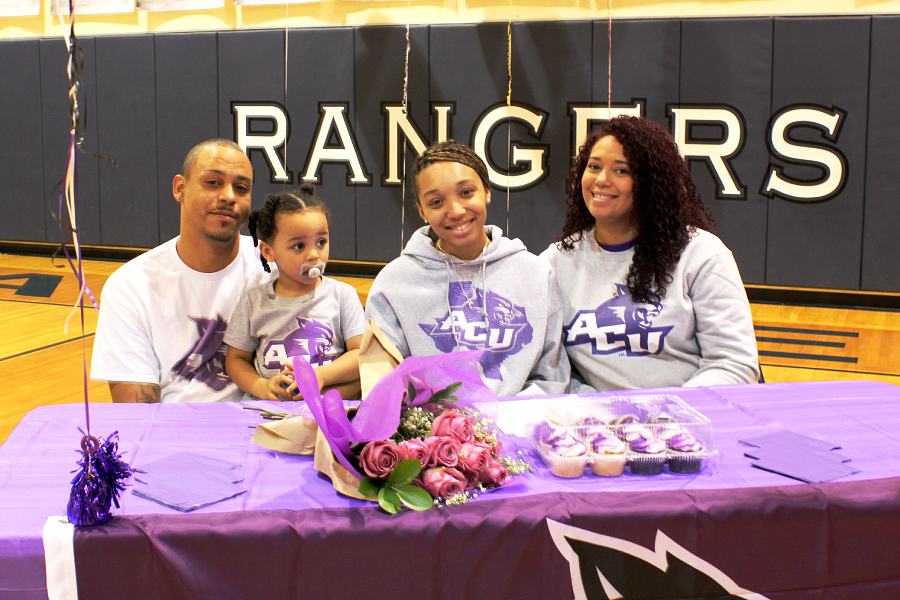 Alayshia Paul signed to run track at Abilene Christian University.