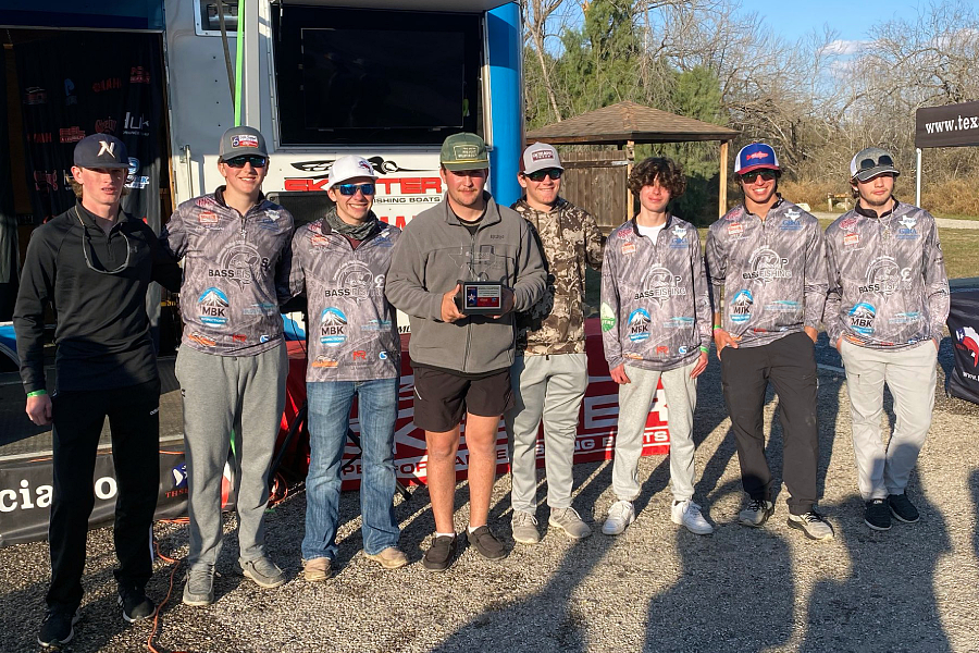 This past weekend the bass fishing team took first place. 