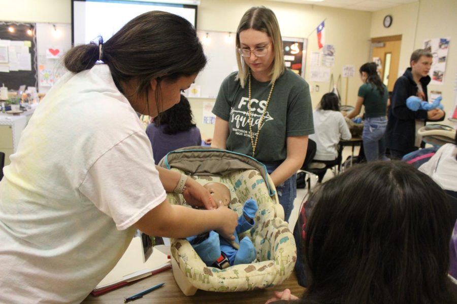 FCS class baby project on February 27.