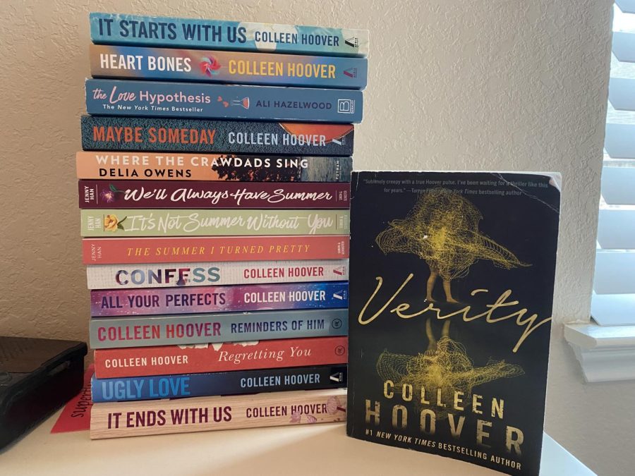Colleen Hoover first book 'Hopeless' was first published in Dec. of 2012. Hoover has over 20 books now. 