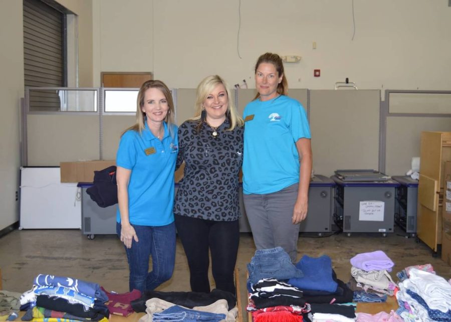 The Comal Council of PTAs collect donations for the clothes closet through drives.