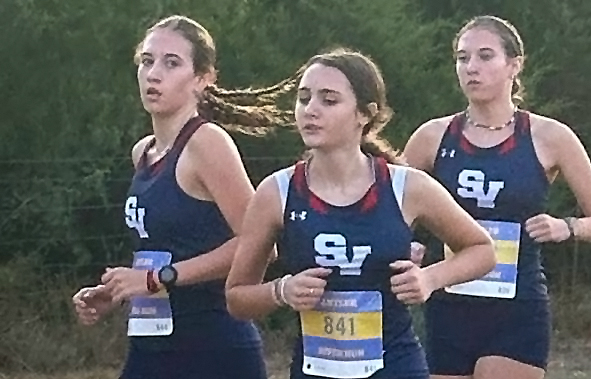 Girls cross country competes in the 2nd Annual Antler River Run at Tivy. This week the Rangers will be competing in the district championships. Photo by SV Cross Country