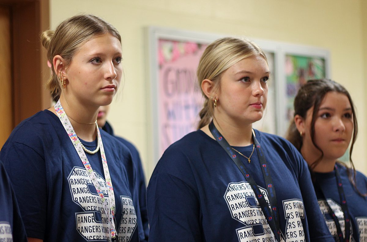 Eighth grade students from SVMS visit the campus on Oct. 16.