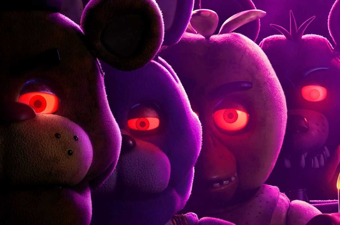 The "Five Night's At Freddy's" movie has a 30% on Rotten Tomatoes and a 5.5/10 on IMDb. Photo via Universal Pictures.