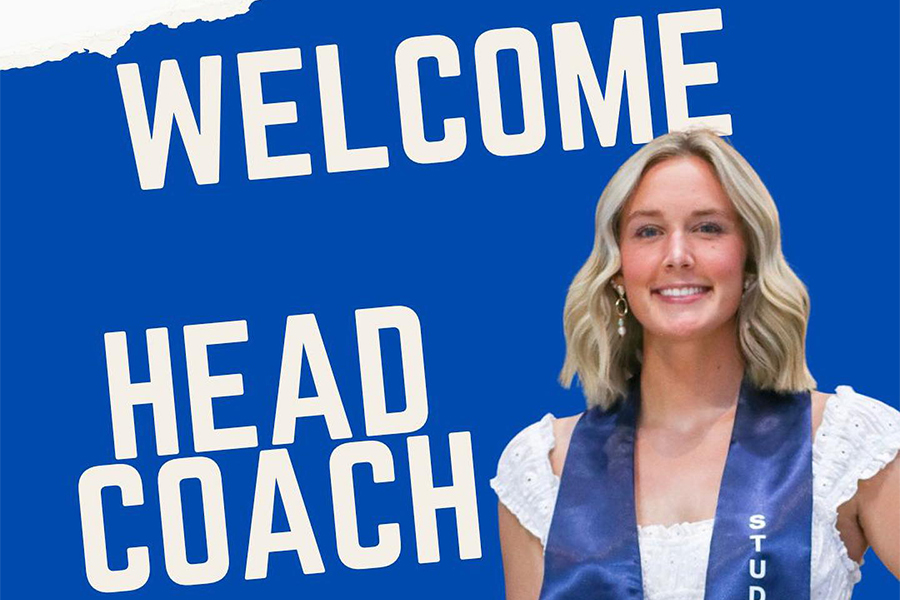 Girls lacrosse coach Abbie Glaser previously played Division I lacrosse at Butler University. (Photo by Smithson Valley Lacrosse)