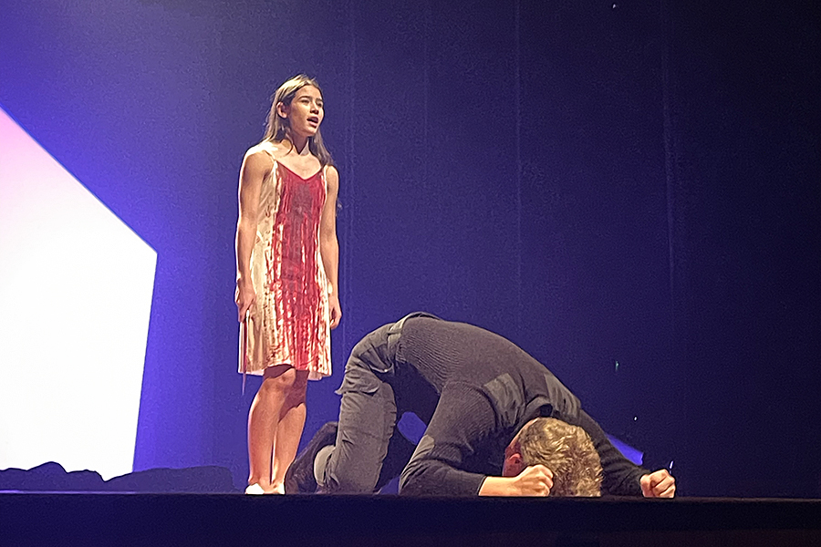 Evie Armour stars as Iphigenia in the one-act play that competes at region.