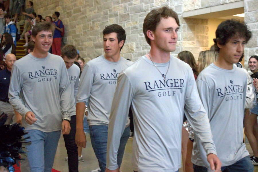 The golf team will compete at state Monday at the Legacy Hills Golf Club. Golfers including as Zach Seader, Aiden Page, Anniiston Mcllwain, Cole Cantu, and Ryan Griff will represent the boys team, while Sayers Allen will play.